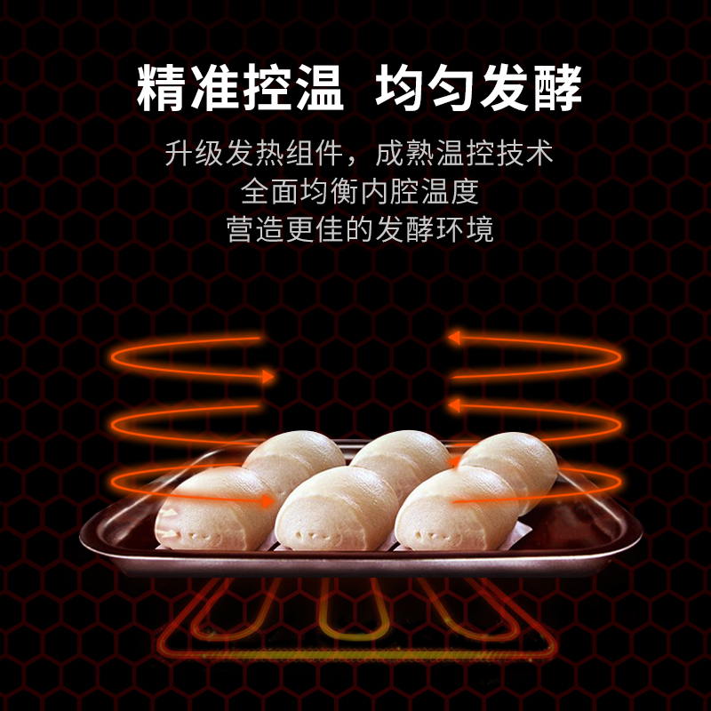 耐惠(NAAFI)康宝出品/KFJ-ND16商用发酵箱面包馒头蒸笼醒发箱不锈钢恒温面粉 单门发酵机烘焙设备16层高清大图