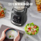 美的家用加热破壁机智能预约多功能豆浆料理机可加热预约研磨打粉 黑色