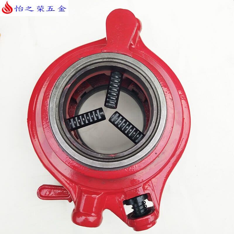 重型管子绞板手动套丝机铰板板牙114 117型水暖工维修工具绞丝机 114板牙1.5-2寸一副图片