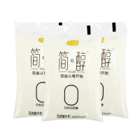 君乐宝简醇无蔗糖酸奶150g袋装网红白袋早餐酸奶助消化风味发酵乳