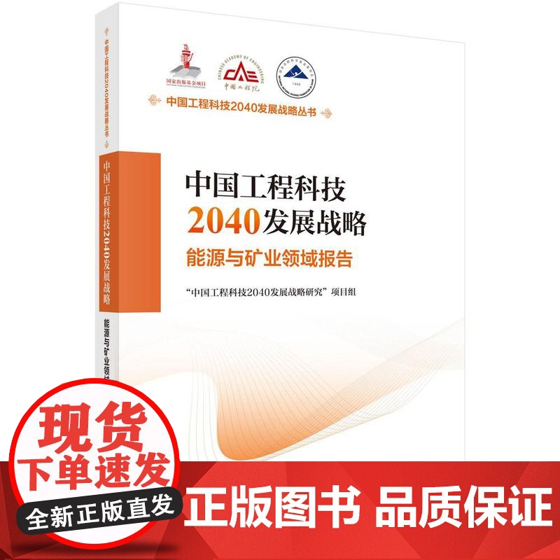 中国工程科技2040发展战略 能源与矿业领域报告 中国工程科技2040发展战略研究项目组 科学出版社9787508867