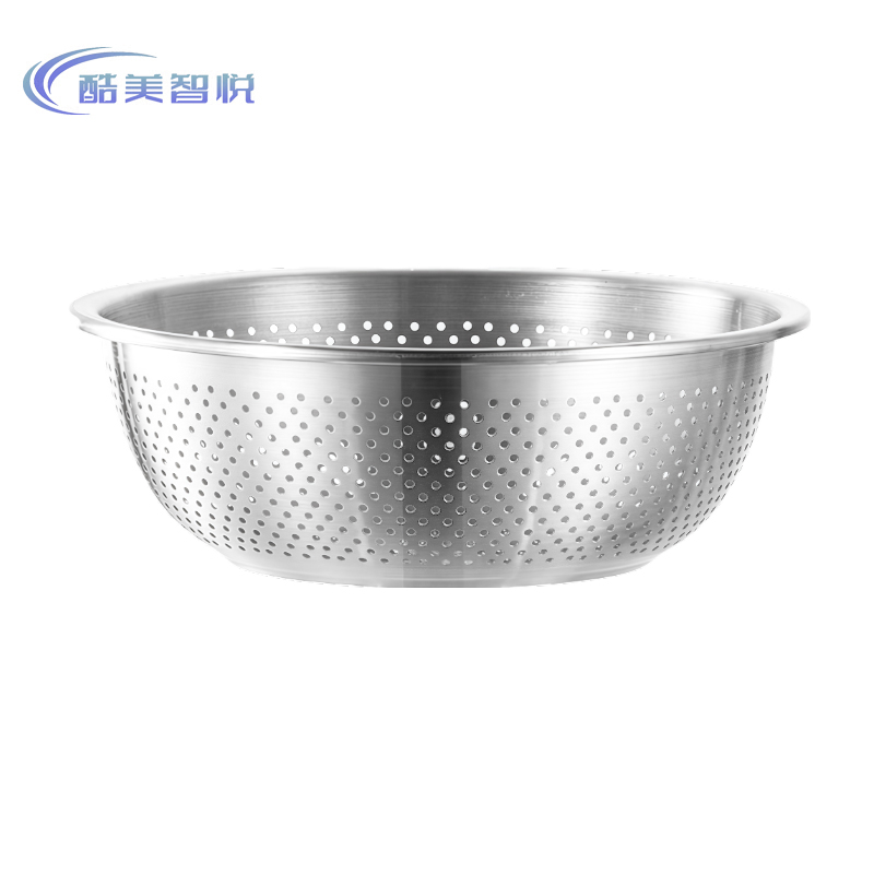 酷美智悦 不锈钢沥水盆24cm KM-BH593 个高清大图