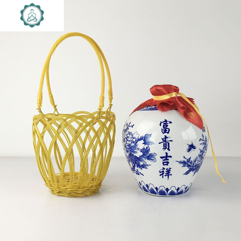 陶瓷酒瓶5斤酒坛白酒包装容器景德镇散装酒壶酒具五斤装酒罐 封后 522