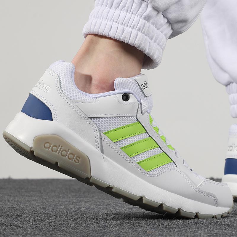 adidas阿迪达斯neo男鞋2021夏季新款run9tis舒适透气运动鞋耐磨休闲