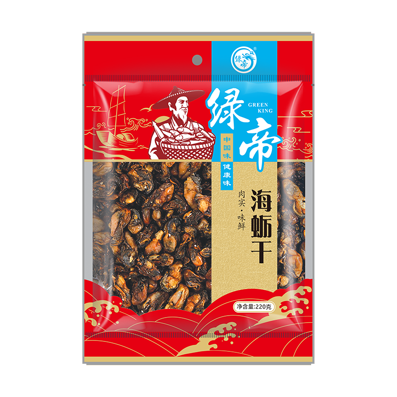 绿帝 海蛎干220g 海产干货 牡蛎干 生蚝干 煮汤 火锅