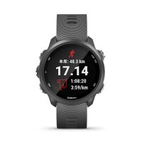 佳明（GARMIN）跑步手表Forerunner245神秘灰 三星定位智能血氧监测多功能户外运动心率功能手表 训练健身