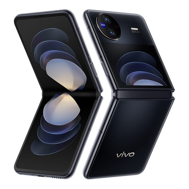 vivo x flip 12gb 512gb 钻黑 5g全网通折叠屏新品手机 一代骁龙8