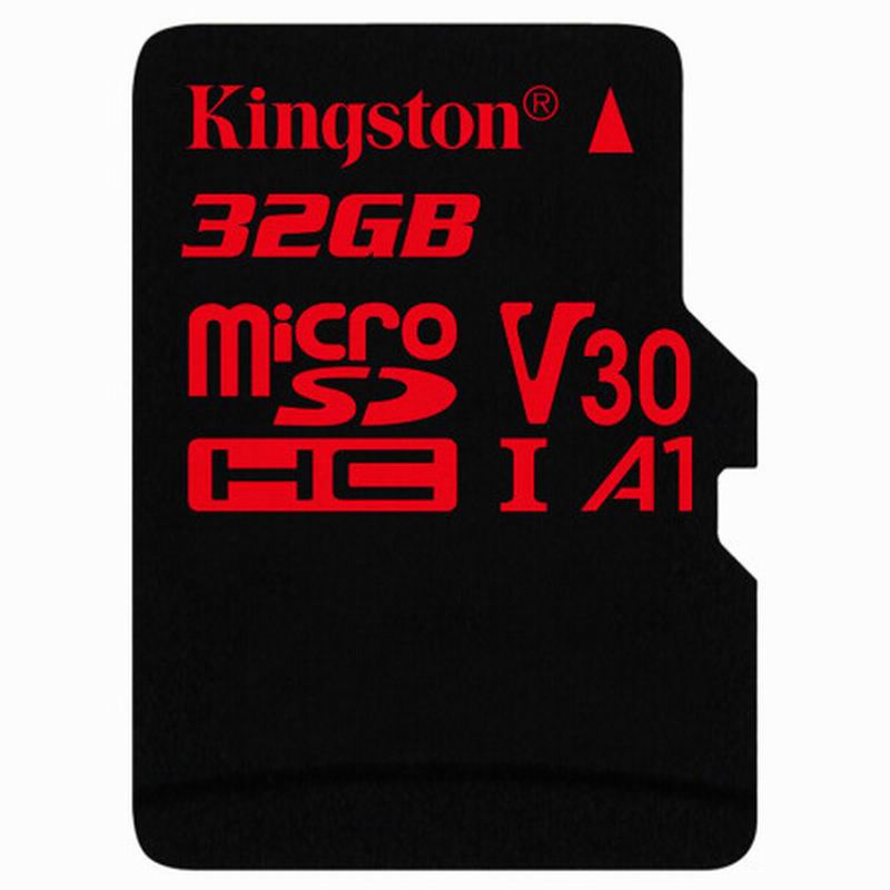 金士顿Kingston32G UHS-I U3 Class10(读100写70)TF卡(MircoSD)存储卡(中国红)