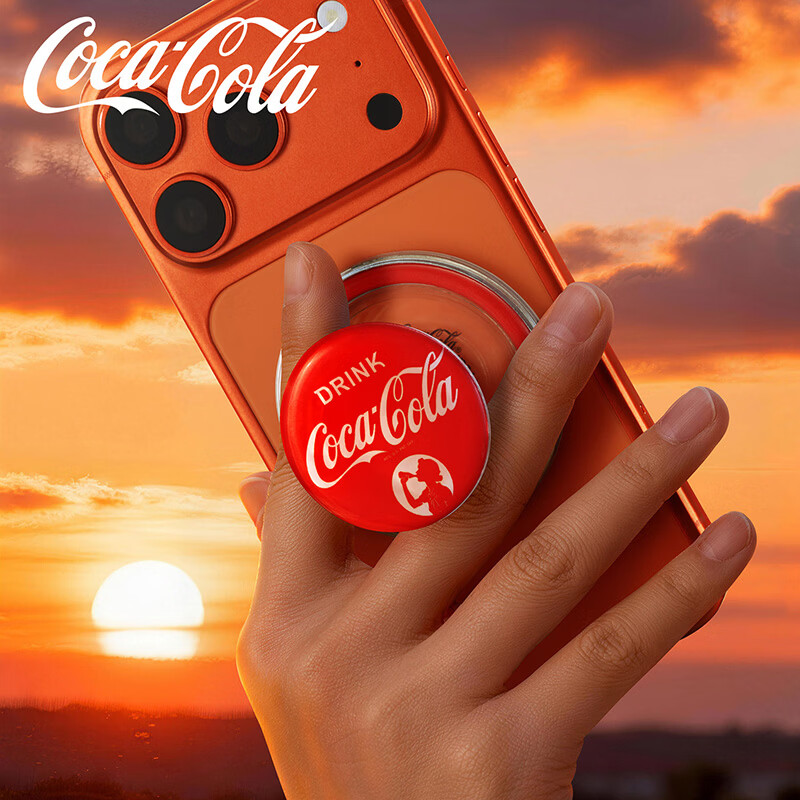 Coca Cola可口可乐 PopArt系列磁吸气囊手机支架 T61高清大图