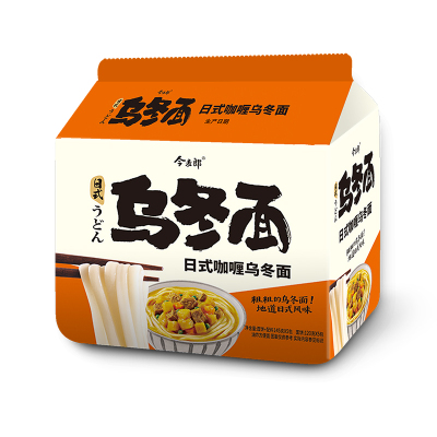 今麦郎 日式咖喱乌冬面5包 145g*5
