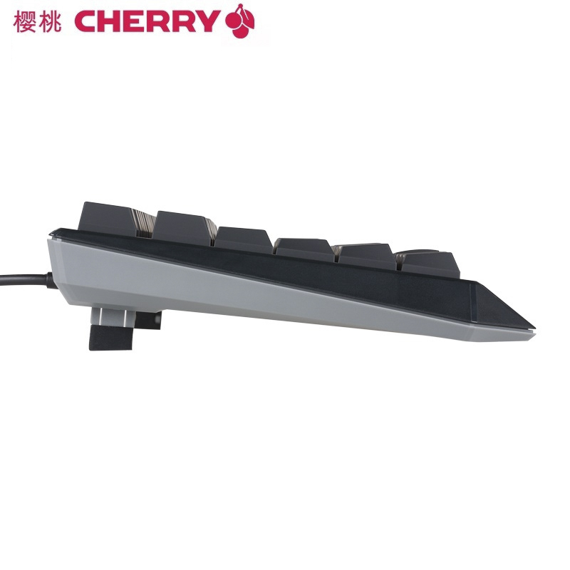 樱桃（CHERRY）旗舰店 MX BOARD 1.0 全尺寸白色背光游戏机械键盘 绝地求生 吃鸡键盘 黑色 红轴