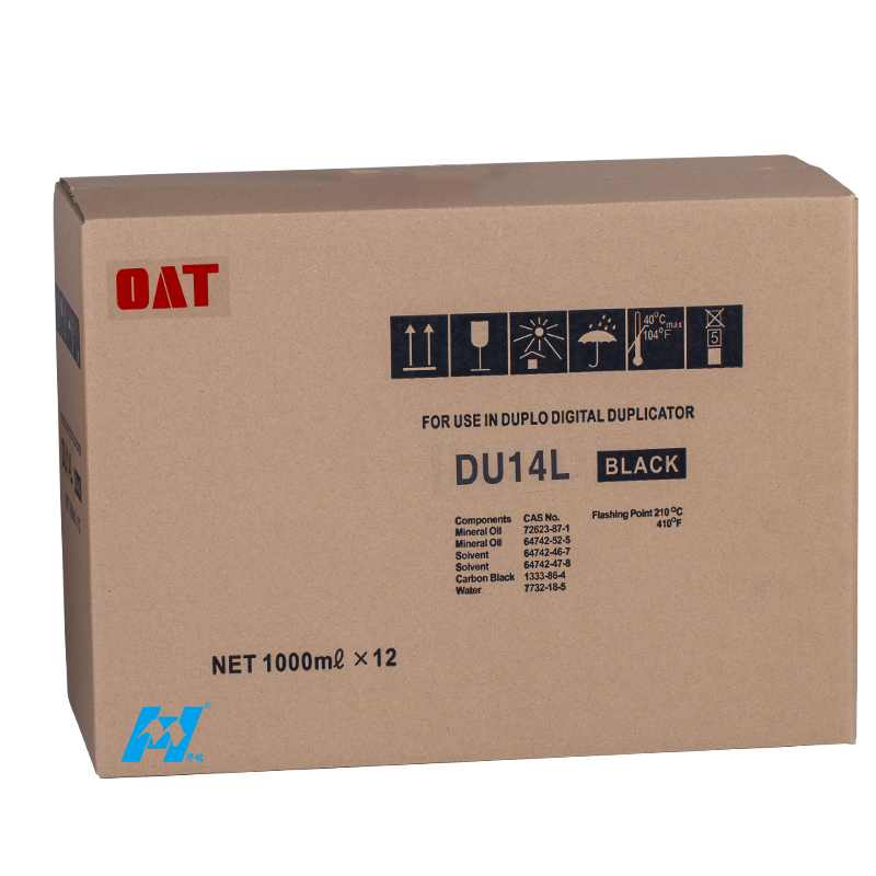 华铭 OAT DU14L油墨适用得宝DPF520/ F620/U620/ DPF550 F650/ DPF850油墨高清大图