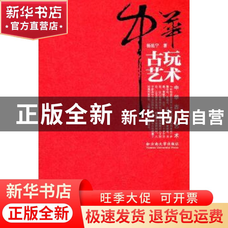 正版 中华古玩艺术 杨昆宁著 云南大学出版社 9787548202769 书籍