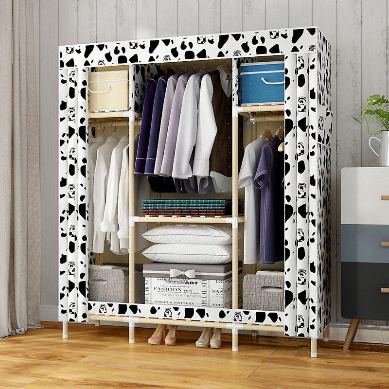 小型整理儿童简易衣柜闪电客布艺拼接柜子男孩小卧室帆布折叠衣柜.