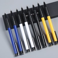 得力 6546 0.7mm 按动圆珠笔 12支/盒