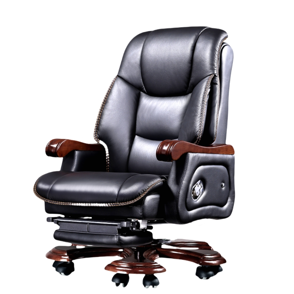 铭思达老板椅大班椅把高清大图