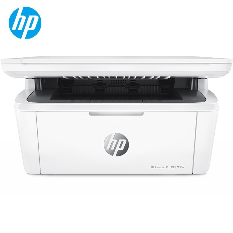 惠普(HP) M30w黑白激光打印机无线打印复印扫描多功能一体机家用学生作业小型办公商务用(1136升级款 体积小巧 无边框面板) -套餐4:机器+升级易加粉硒鼓4支+粉9支高清大图