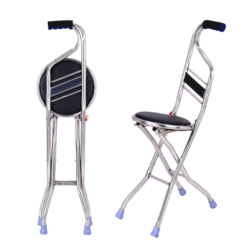 老年人拐杖拐棍防滑带椅子凳子的手杖老人多功能捌杖四脚可坐拐扙报价 参数 图片 视频 怎么样 问答 苏宁易购