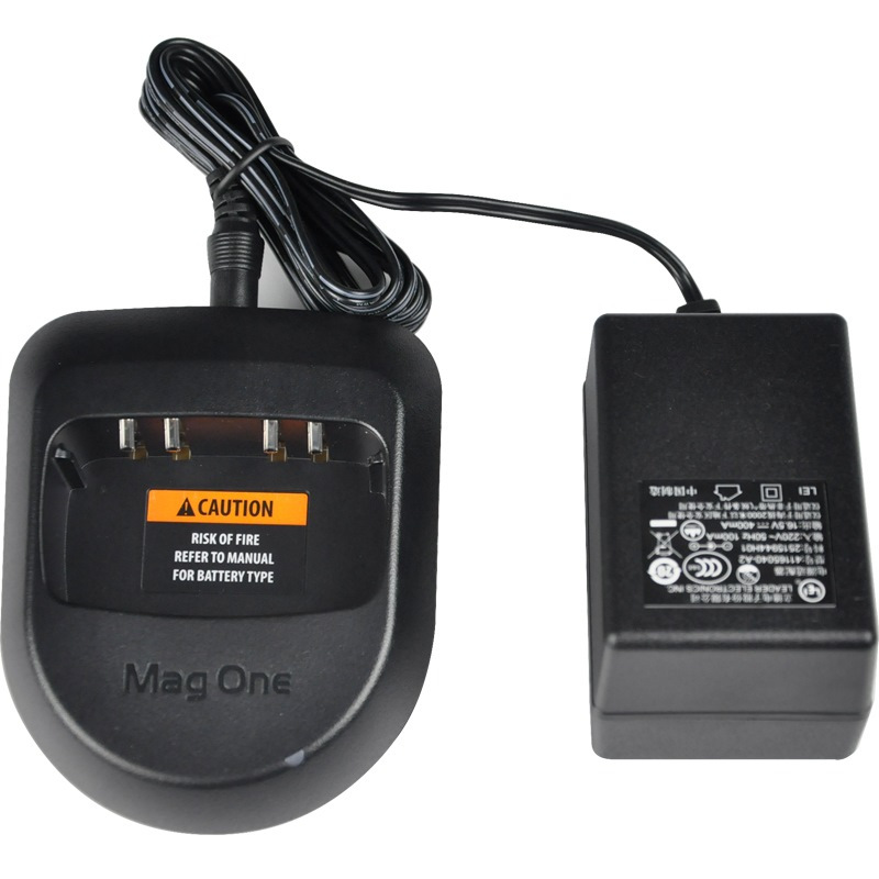 摩托罗拉(MOTOROLA) PMLN4689 原装配件 座充+电源适配器 适配A8/A6 对讲机 黑色