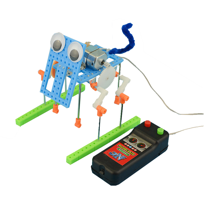 38任选2件凯蒂卡乐科技小制作diy遛狗机器人steam教育百科知识手工