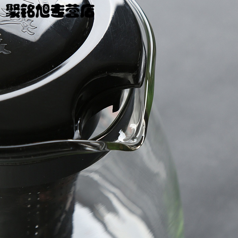 耐热玻璃过滤茶壶 大容量花茶壶茶杯普洱茶壶不锈钢泡茶壶整套家用喝茶水具水杯套装待客喝茶茶具陶瓷水具