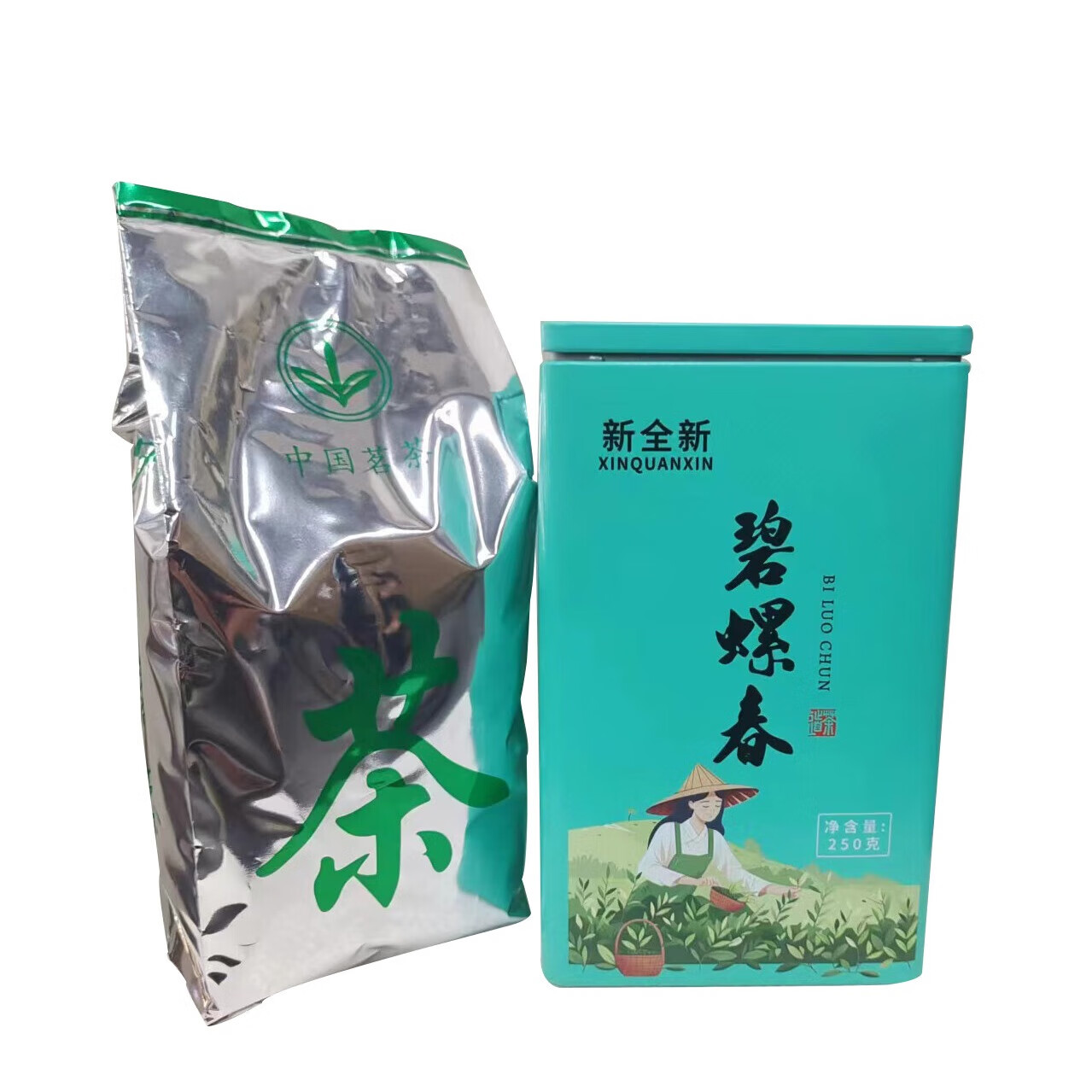 新全新绿茶碧螺春250g/罐高清大图