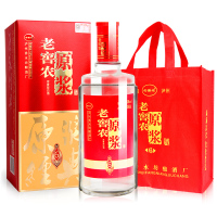 老窖农白酒 480mL 浓香型粮食酒 婚宴喜酒礼盒装 整箱6瓶