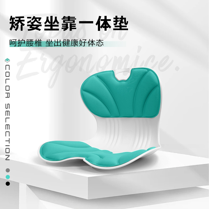 优诗提念YSTN-YK01人体工学护腰靠垫(计价单位:件)活力绿色高清大图