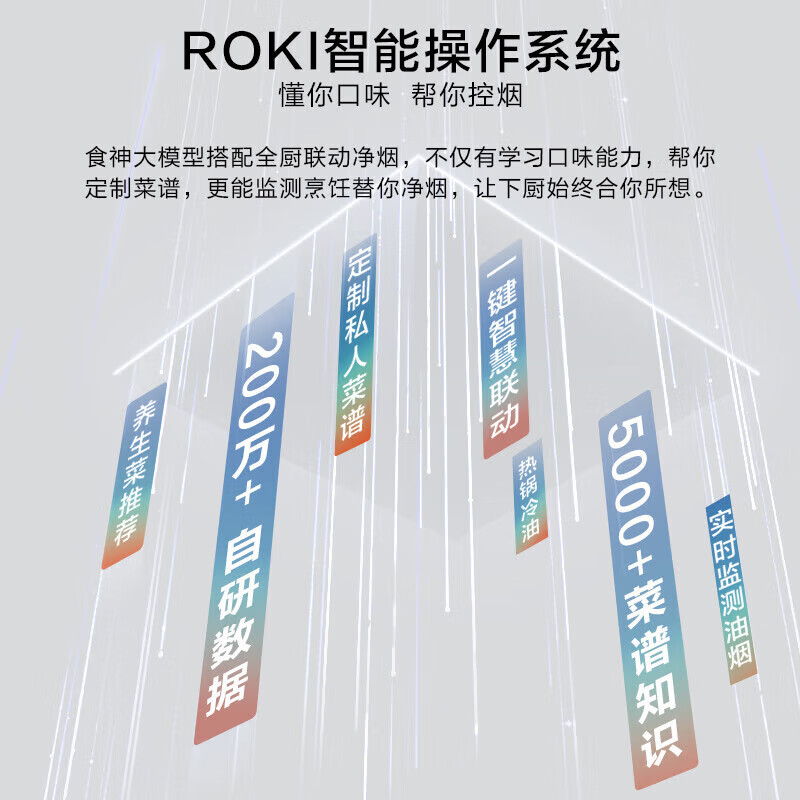 老板(Robam)[小环翼C5]真平嵌顶侧环吸 32风量抽吸油烟机烟灶联动烟灶套餐[定时+防干烧]C5+C5 天然气高清大图