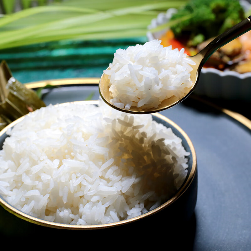 孟乍隆 乌汶府茉莉香米 泰国香米 进口大米 籼米 长粒米 家庭装20斤高清大图