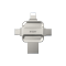 忆捷(EAGET)I71-256G USB3.0 Lightning Type-C MicroUSB口手机电脑通用四接口