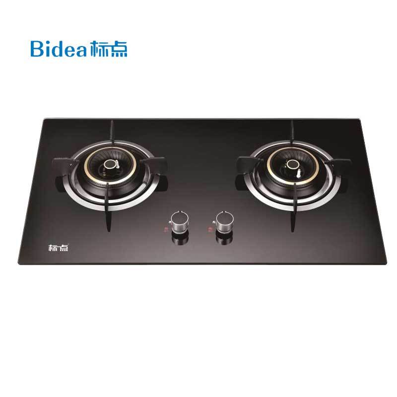 标点Bidea 燃气灶JZY-BD211L 台嵌两用钢化玻璃面板煤气灶具 液化气