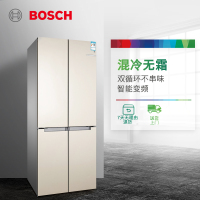 博世(BOSCH)481升 十字对开门冰箱 家用四门多门电冰箱 混冷无霜变频 BCD-481W(KME49A60TI)