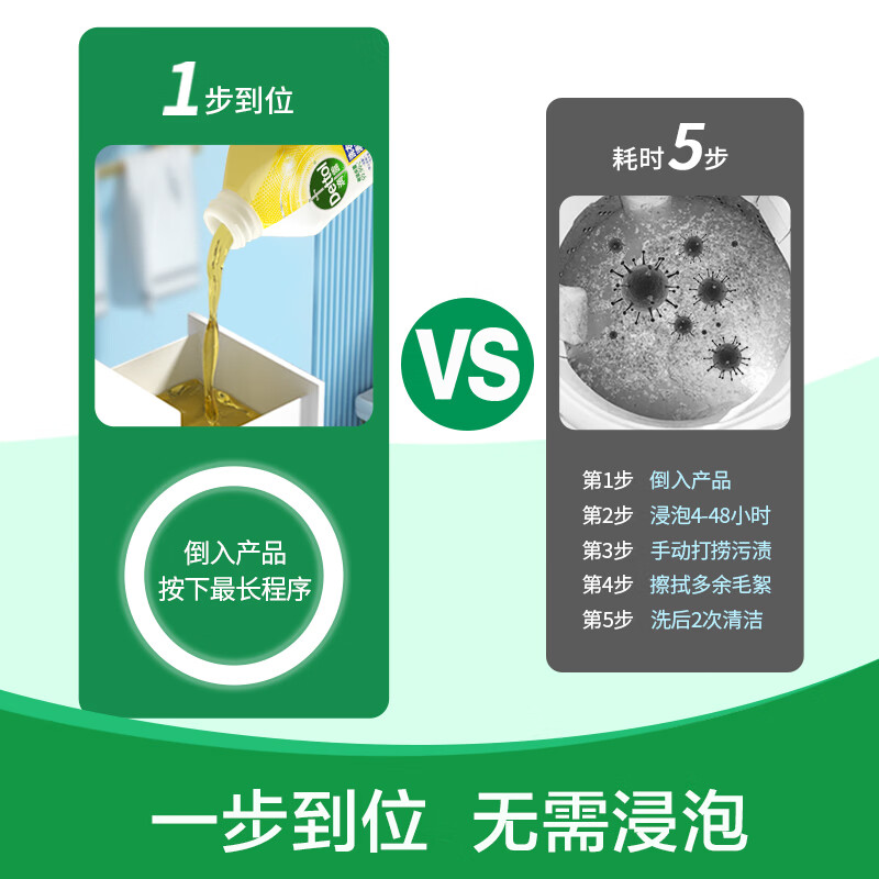 滴露 洗衣 机清洁 除菌液 (柠檬清新) 250ml高清大图