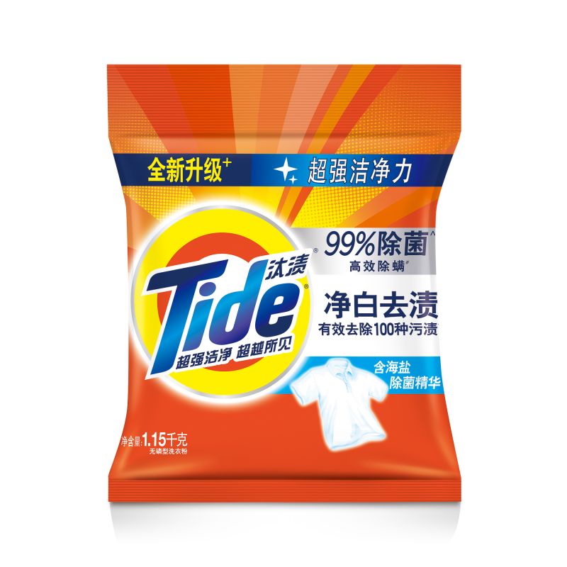 汰渍(Tide) 净白去渍洗衣粉(柠檬清新型)1150克+508克*2 TZ00-009高清大图