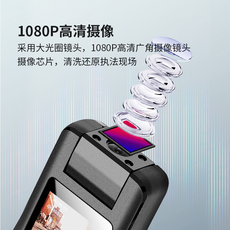 爱国者(aigo)DSJ-S11 512G视频记录仪4000W1080P160°广角夜视旋转镜头磁系设计便携加密高清大图