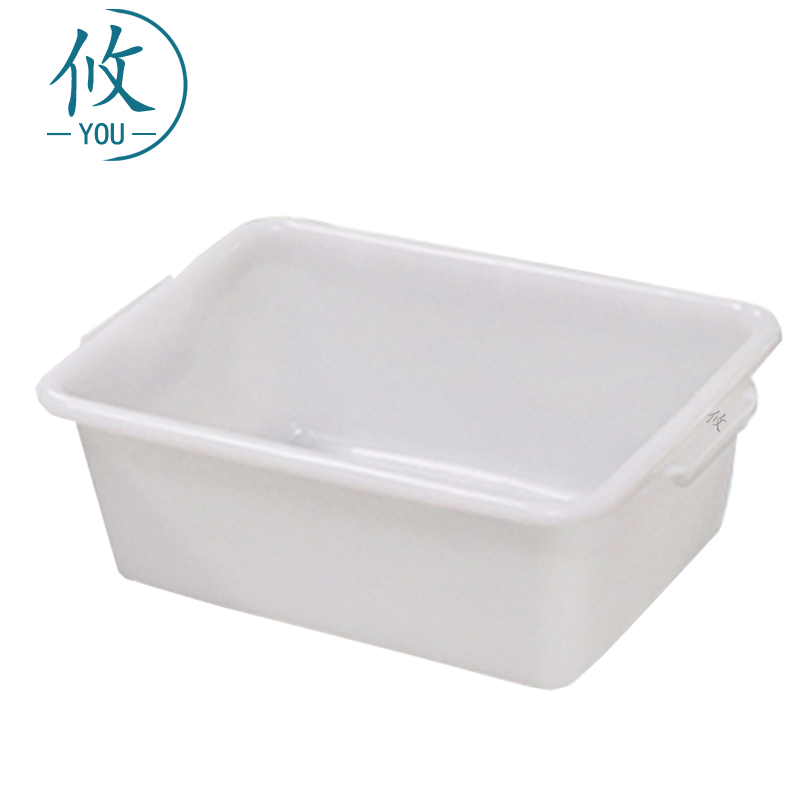 攸白色安检筐54*37*20cm个高清大图