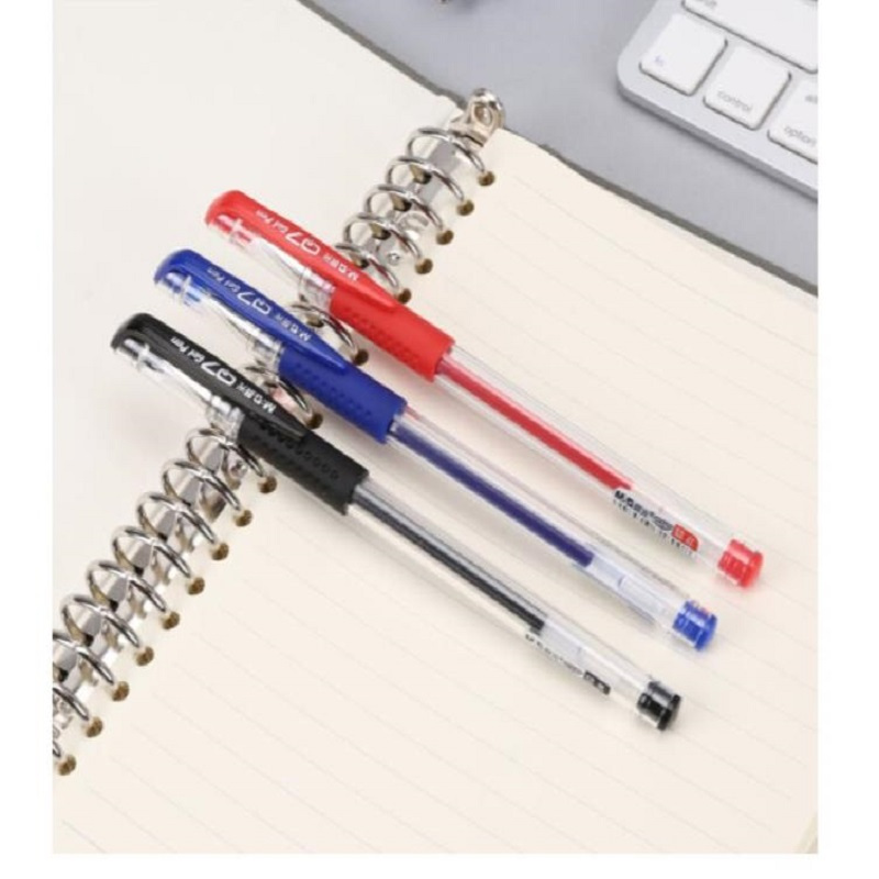 晨光(M&G)Q7三色0.5mm会议笔签字笔水性笔 AGP30113