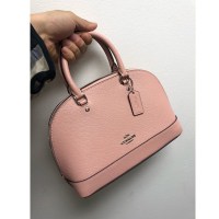 COACH蔻驰女包品贝壳包女士斜跨包单肩包手提包质F27591IMBLK黑色小号（在途现货）PVC休闲包