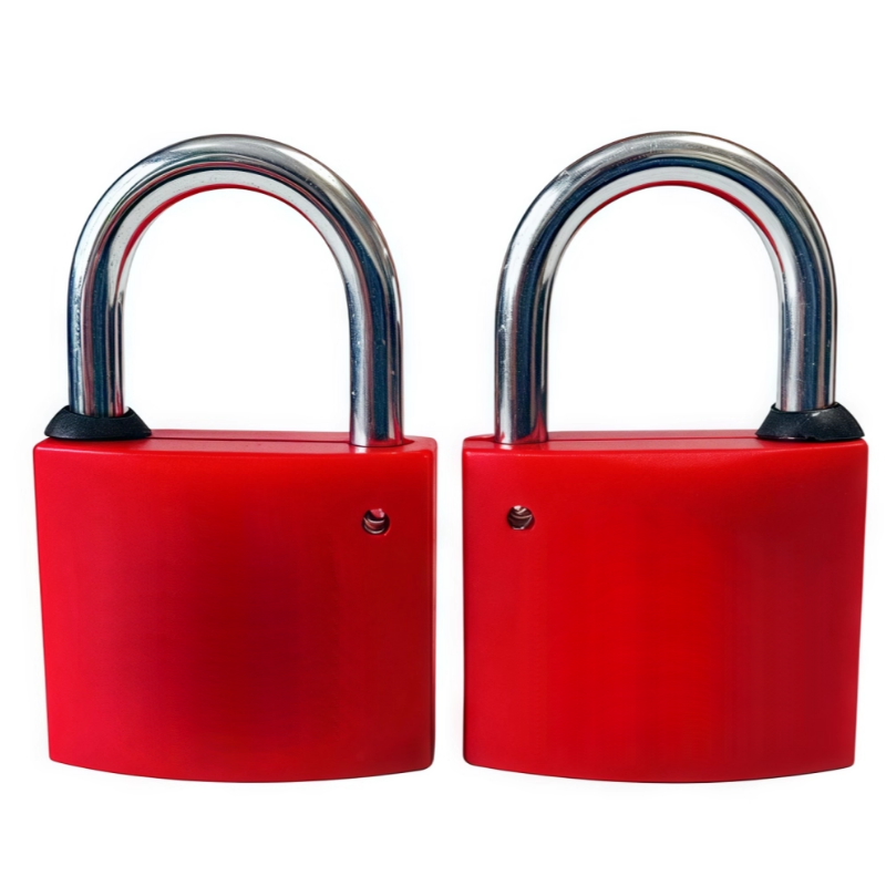 鸿灵睿芯 GS12 不锈钢+锌合金 30mm*20mm 挂锁(计价单位:个)红色高清大图