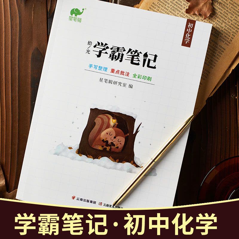 拾光•学霸笔记.初中化学 2021拾光学霸笔记初中化学初三中考总复习资料九年级上册知识集锦图片