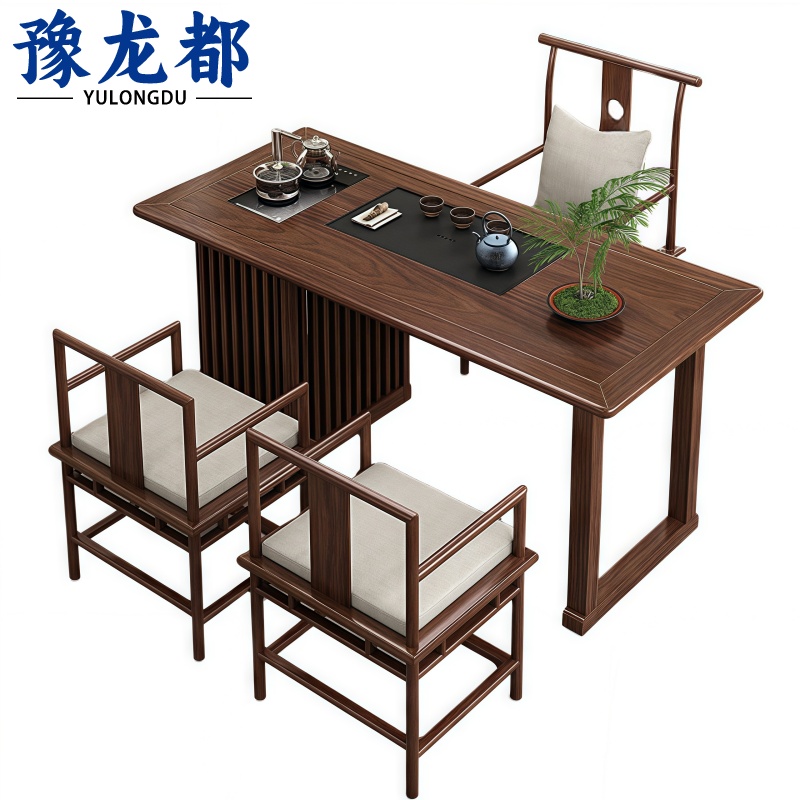 豫龙都 桌椅1.4m 一桌三椅 套