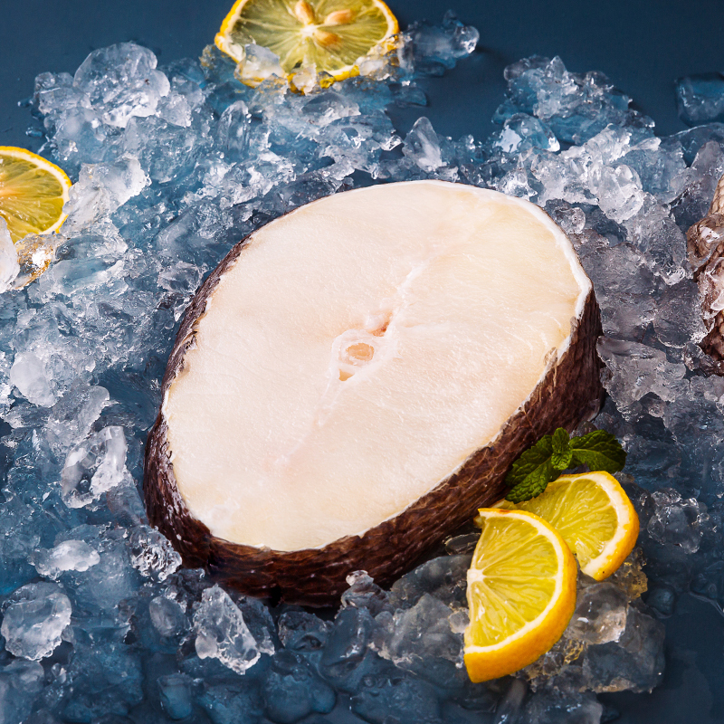 海天下 冷冻 法国 银鳕鱼 600g(犬牙鱼) 盒装轻食 烧烤食材 海鲜水产 年货礼品高清大图