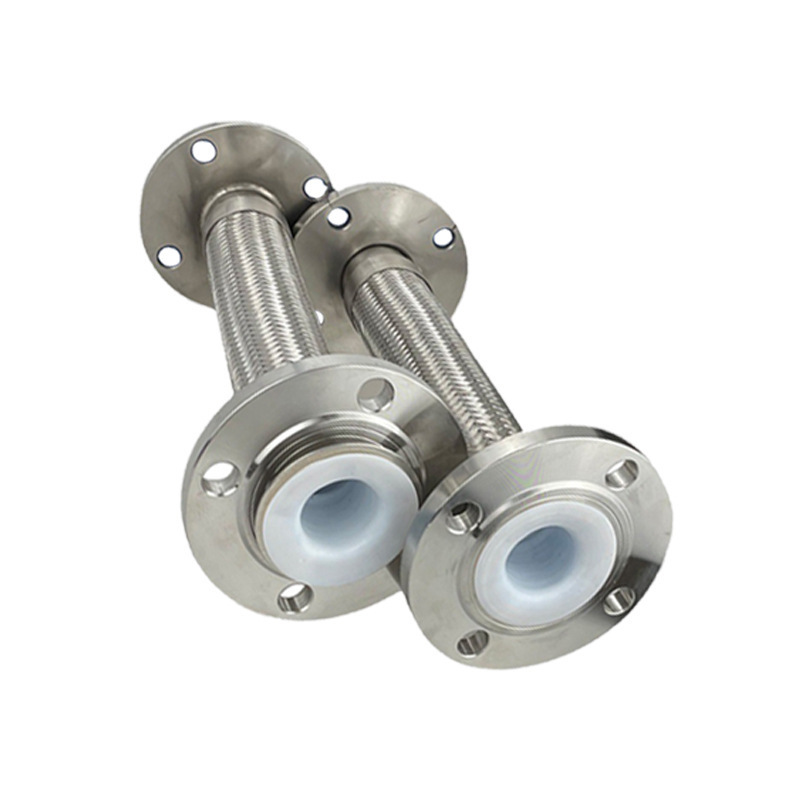 中锐智采 金属软连接 法兰式金属软管波纹管连接管 DN50【全304法兰管网】长度0.3m