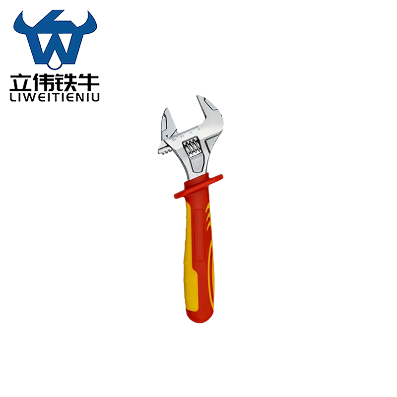 立伟铁牛绝耐高温活扳手10寸250mm/把高清大图