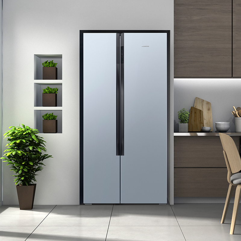 西门子siemens630升ka98nv143c对开门冰箱家用变频双开门电冰箱风冷