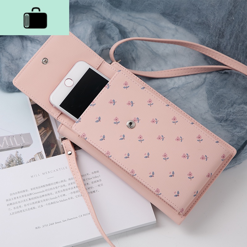 2020韩版手机包女斜挎手机袋挂脖小清新零钱包简约时尚迷你小包NEW LAKE高清大图