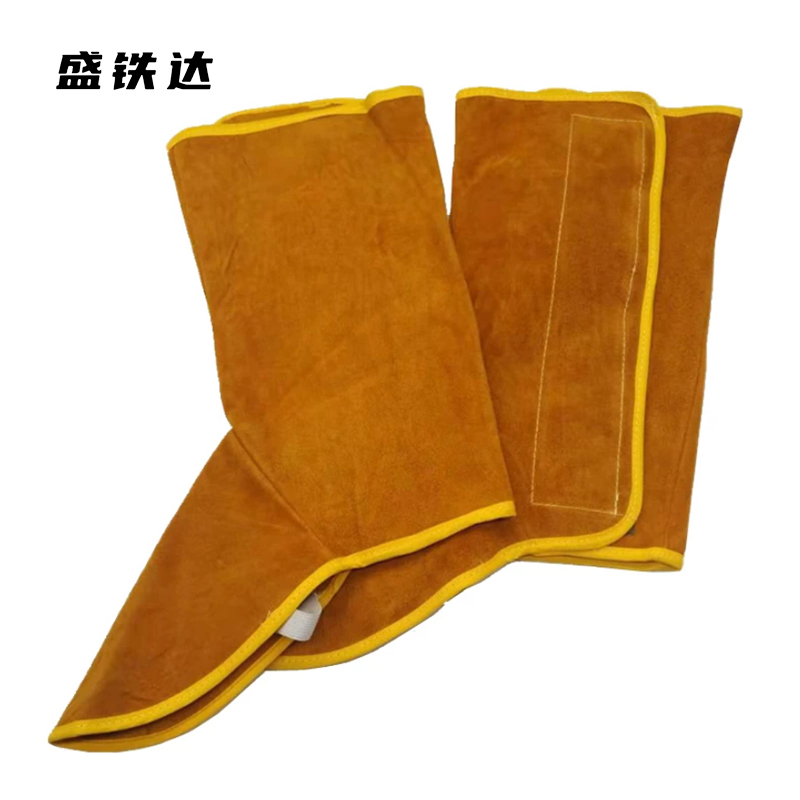 盛铁达 牛皮护腿靴40cm STD-LB106 双高清大图