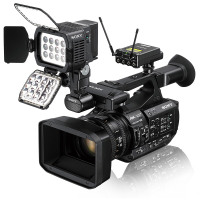 索尼(SONY)PXW-Z190 手持高清摄像机 4k便携式数码摄录一体机套餐