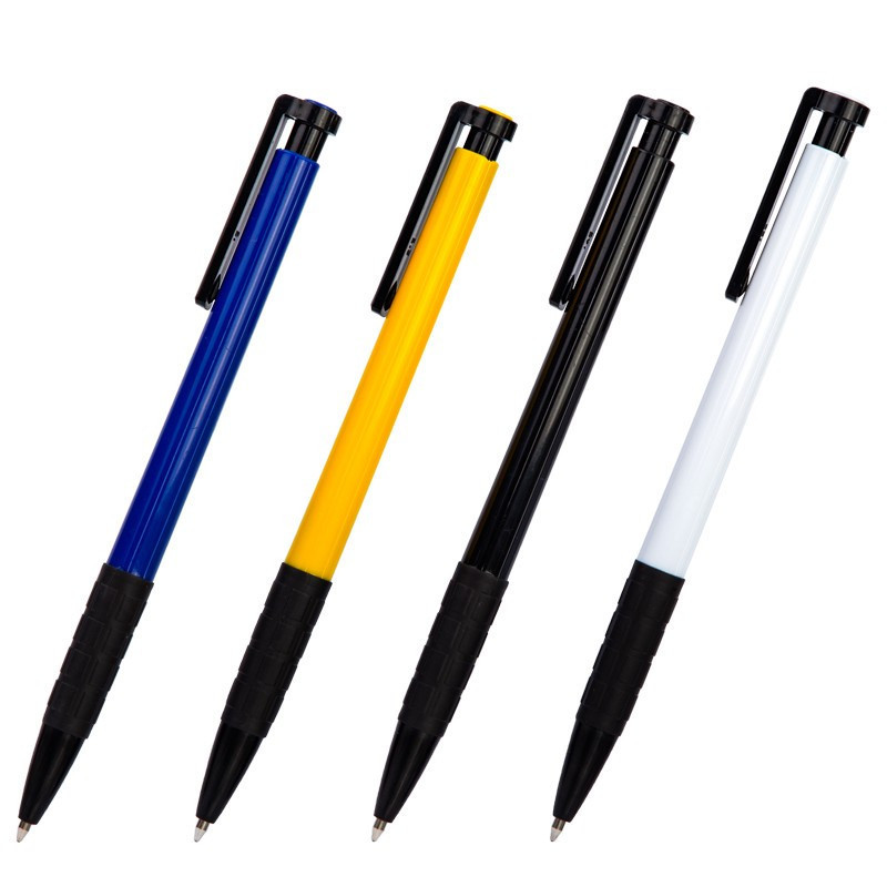得力(deli)6546圆珠笔蓝色0.7mm(单位:支)写字笔原子笔油笔按动笔